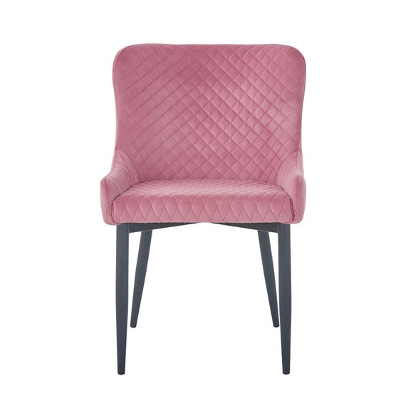 dunelm cocktail chair pink