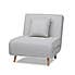 Macy Fabric Sand Chair Bed