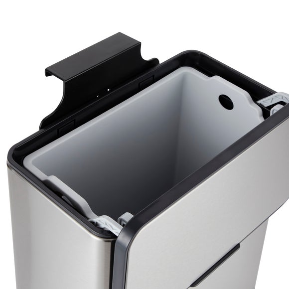 dunelm stainless steel bin