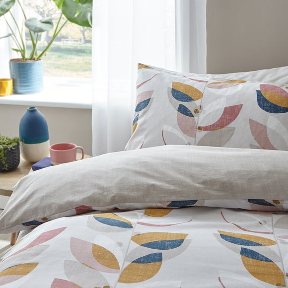 tencel lush floral duvet