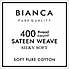 Bianca Anise 400 Thread Count 100% Cotton Sateen Blush Duvet Cover and Pillowcase Set  undefined