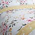 Catherine Lansfield Canterbury Duck Egg Floral Duvet Cover and Pillowcase Set  undefined