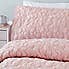 Catherine Lansfield So Soft Pinsonic Floral Blush Duvet Cover and Pillowcase Set  undefined