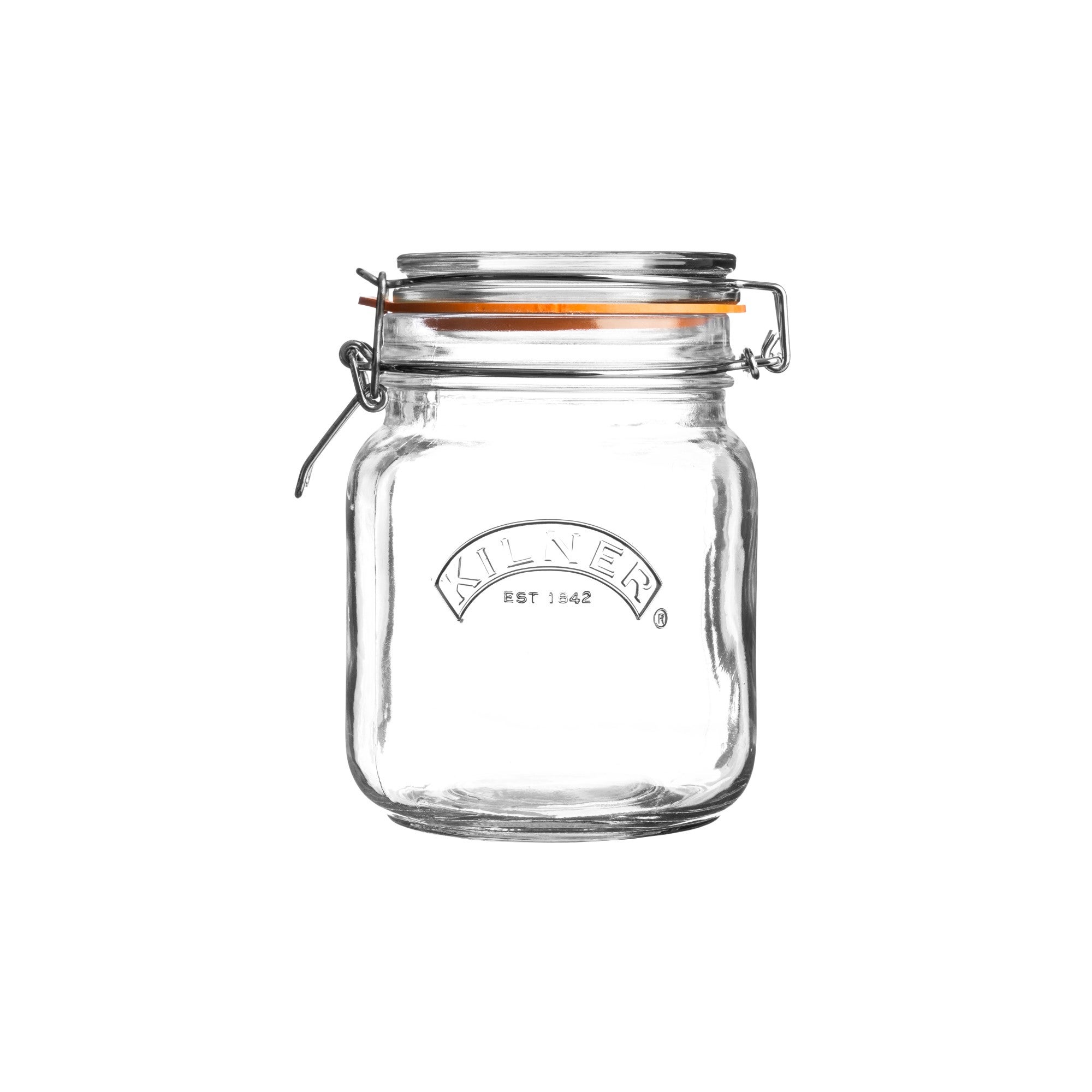 Kilner 1 Litre Square Clip Top Preserve Jar