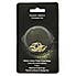 Pack of 6 Medium Brass Plated Screw Rings Gold