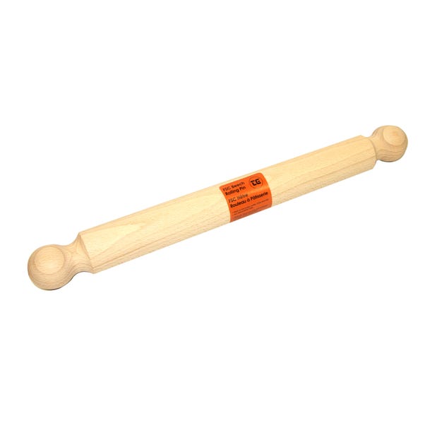 T&G Beechwood Rolling Pin Natural (Brown)