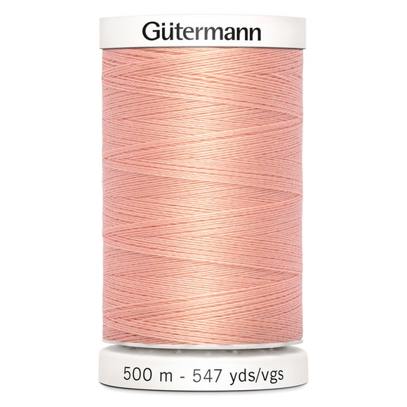 Gutermann Sew All Thread Light Peach (165)