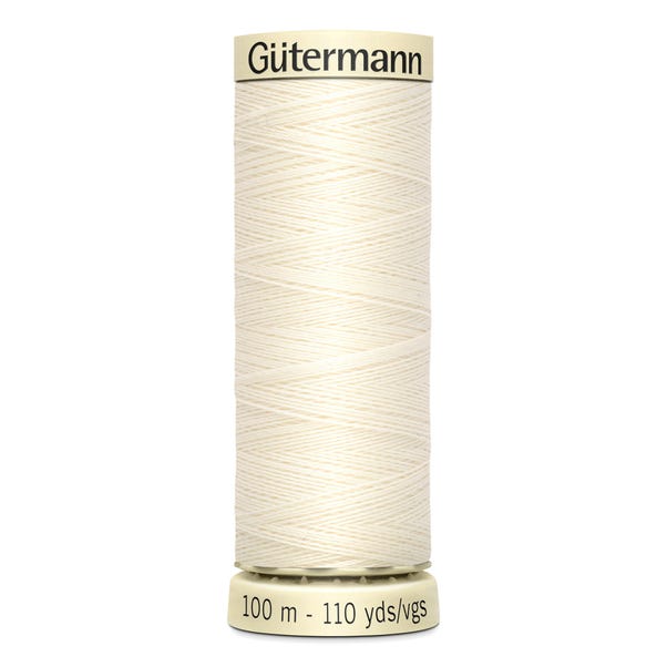 Gutermann Sew All Thread Light Cream (1)  undefined
