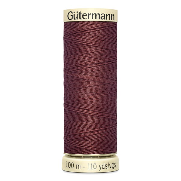 Gutermann Sew All Thread 100m Redwood (262) image 1 of 2