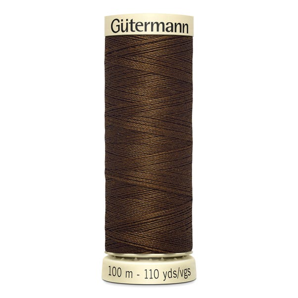 Gutermann Sew All Thread 100m Brown (280) image 1 of 2