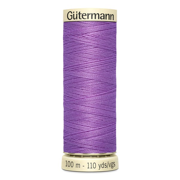 Gutermann Sew All Thread 100m Light Purple (291) Purple undefined