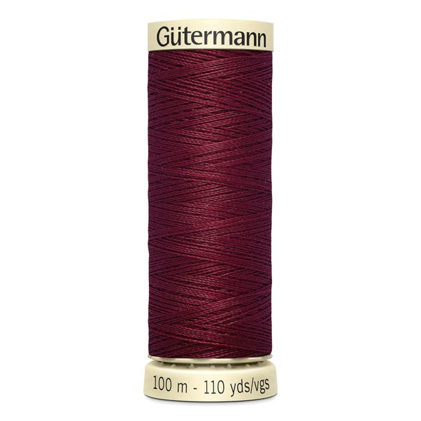 Gutermann Sew All Thread 100m Maroon (368) image 1 of 2