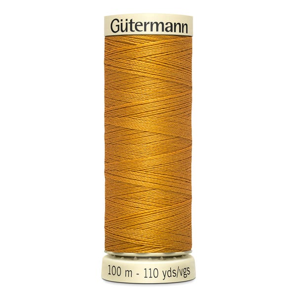 Gutermann Sew All Thread 100m Topaz (412) Gold undefined