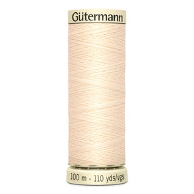 Gutermann Sew All Thread Ivory (414)
