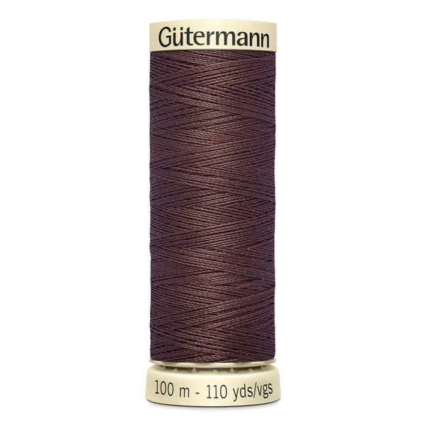 Gutermann Sew All Thread Saddle Brown (446)  undefined