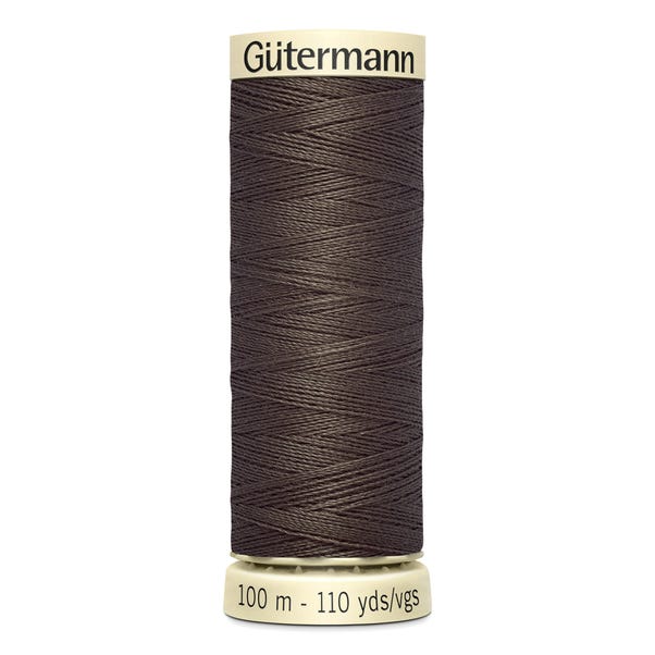Gutermann Sew All Thread 100m Brown (480) image 1 of 2