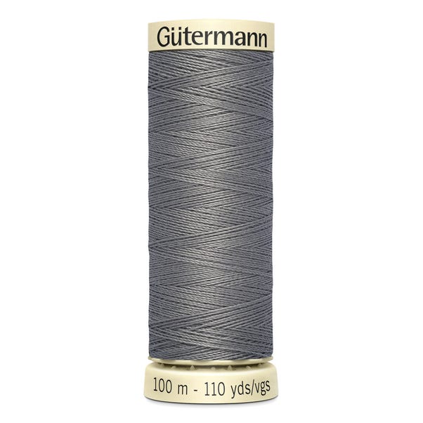 Gutermann Sew All Thread 100m Grey (496) image 1 of 2