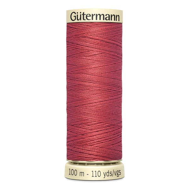 Gutermann Sew All Thread 100m Honeysuckle (519) Orange undefined