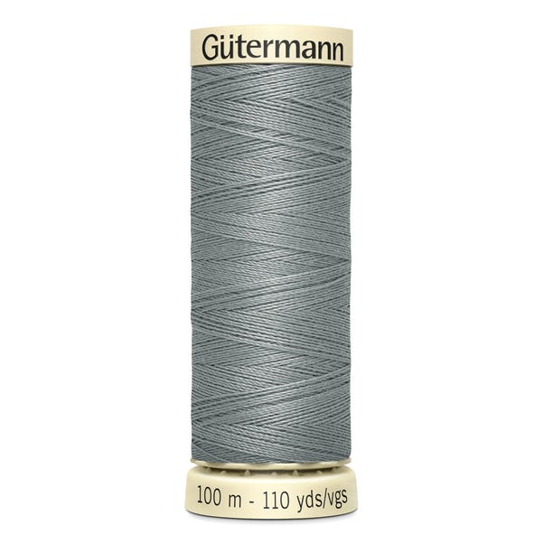 Gutermann Sew All Thread 100m Grey (545) Grey undefined