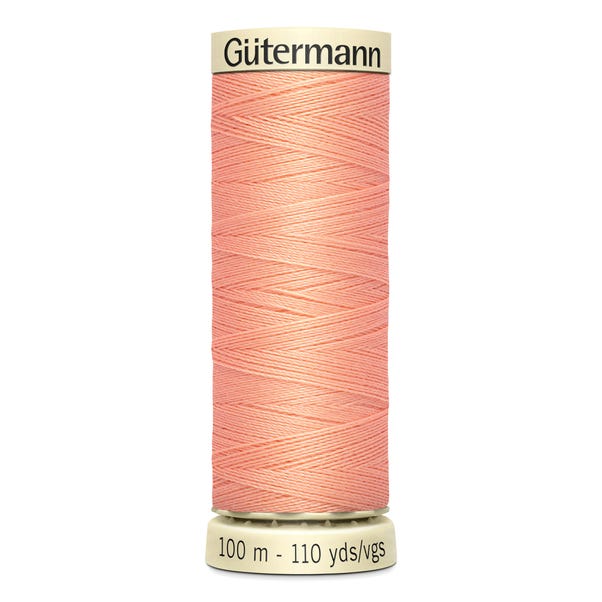 Gutermann Sew All Thread Peach (586) image 1 of 2