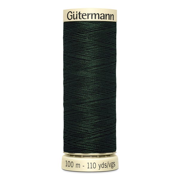Gutermann Sew All Thread 100m Forest Green (707) image 1 of 2