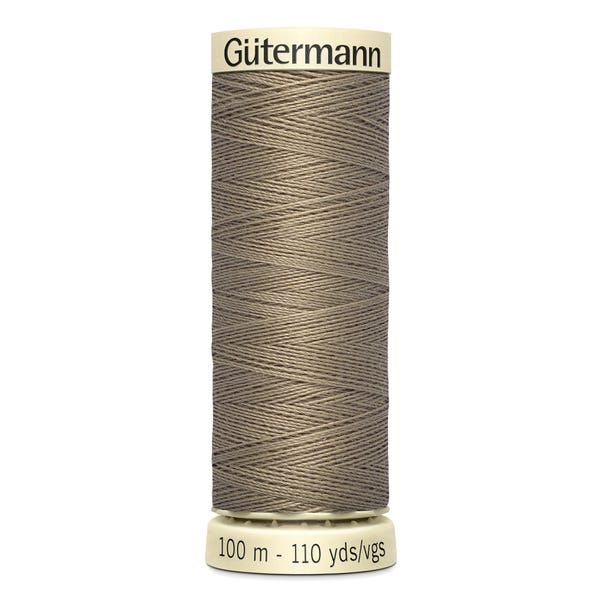 Gutermann Sew All Thread 100m Light Brown (724) image 1 of 2