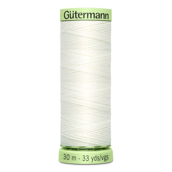 Gutermann Top Stitch Thread 30m Oyster (Cream) (111) image 1 of 2
