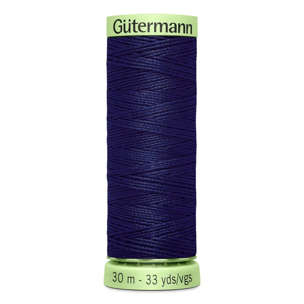 Gutermann Top Stitch Thread 30m Navy (Blue) (310) image 1 of 2