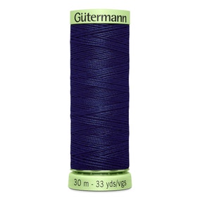 Gutermann Top Stitch Thread 30m Navy (Blue) (310)