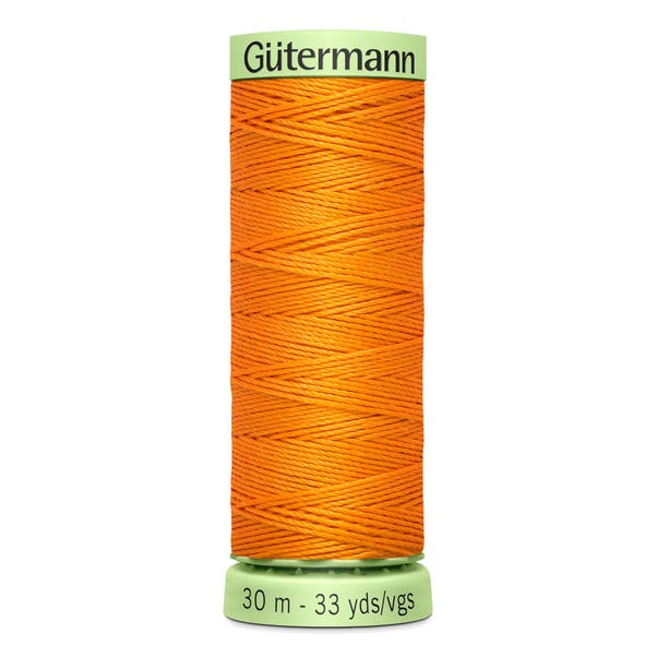 Gutermann Top Stitch Thread 30m Tangerine (Orange) (350)