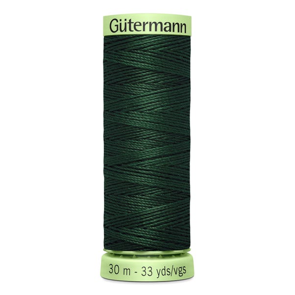 Gutermann Top Stitch Thread 30m Deep Sea (Green) (472) image 1 of 2
