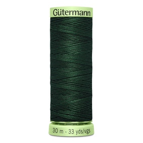 Gutermann Top Stitch Thread 30m Deep Sea (Green) (472)