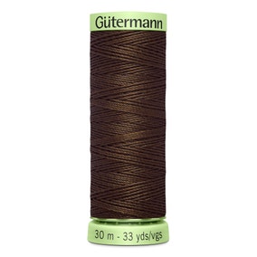 Gutermann Top Stitch Thread 30m Spice (Brown) (694)