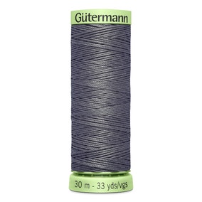 Gutermann Top Stitch Thread 30m Steel (701)