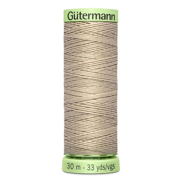 Gutermann Top Stitch Thread 30m Sand (722) image 1 of 2