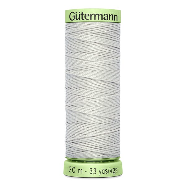 Gutermann Top Stitch Thread 30m Light Grey (8) image 1 of 2