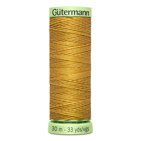 Gutermann Top Stitch Thread 30m Gold (968)