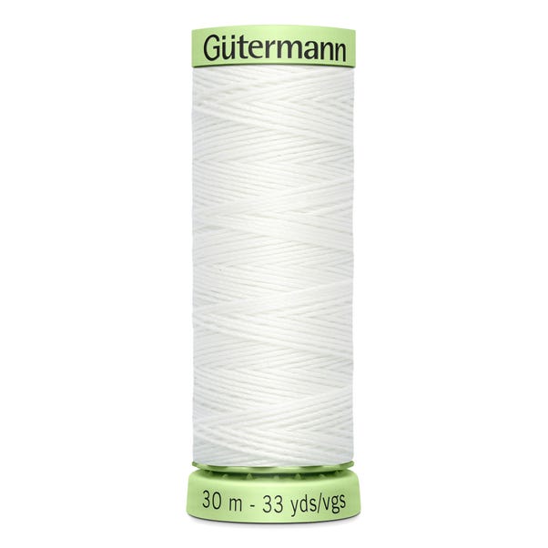 Gutermann Top Stitch Thread 30m White image 1 of 2