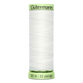 Gutermann Top Stitch Thread 30m White