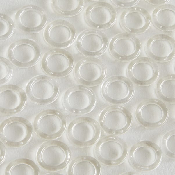 Plastic Blind 30mm Clear Rings Pack of 50 Clear