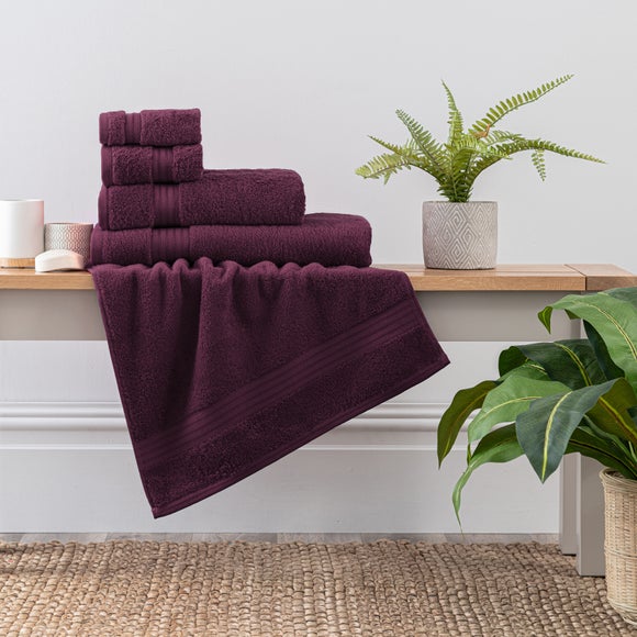 Purple best sale throw dunelm