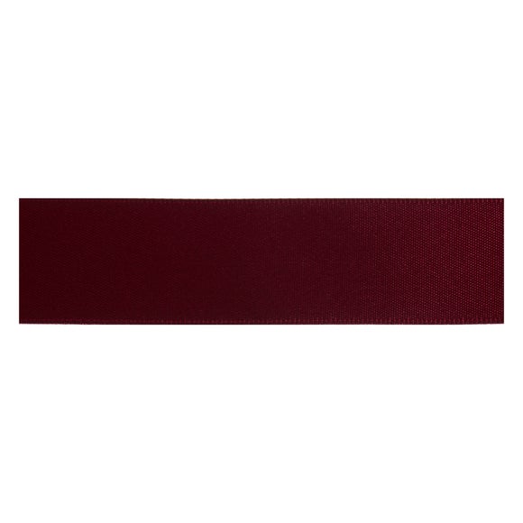 Wine Satin Ribbon