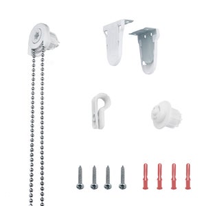 Roller Blind Mechanism With A Metal Chain