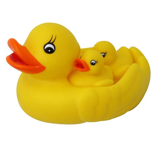 Family of Ducks Yellow