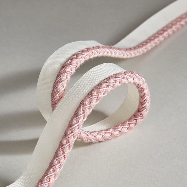Contemporary Flanged Cord Pink Trim image 1 of 2