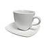 Pausa Espresso Cup and Saucer White