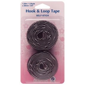 Hemline Velour Self-Stick 20mm Tape