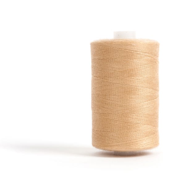 Hemline Beige Polyester Thread