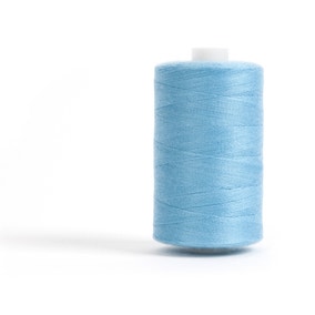 Hemline Sky Blue Polyester Thread