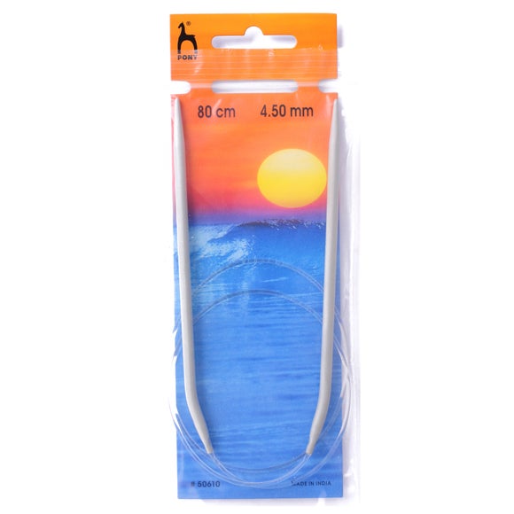 Pony Circular Knitting Pins Dunelm